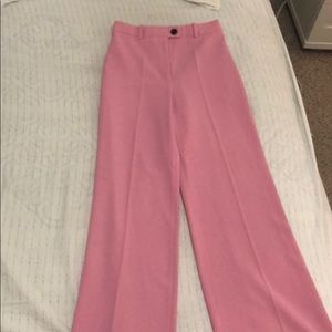 WIDE FLOWY PANTS. JUST WORE ONCE FOR A PHOTOSHOOT.